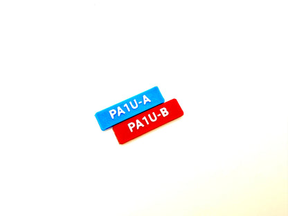 Rack Panel Color Labels (Single Label)