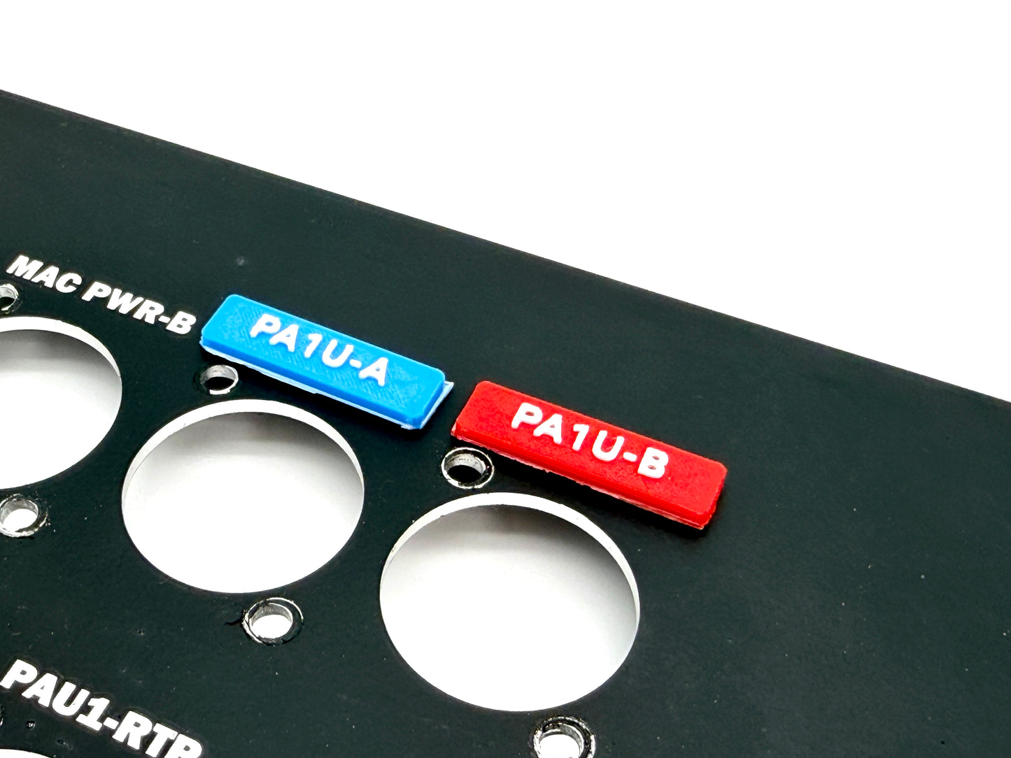 Rack Panel Color Labels