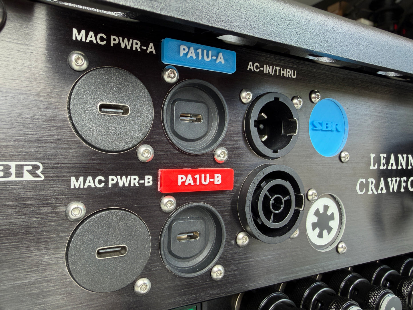 Rack Panel Color Labels